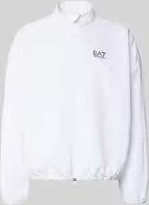 EA7 Emporio Armani Bomberjack met opstaande kraag en logoprint
