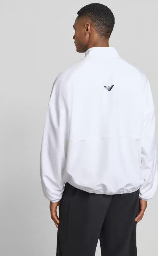 EA7 Emporio Armani Bomberjack met opstaande kraag en logoprint - Foto 2