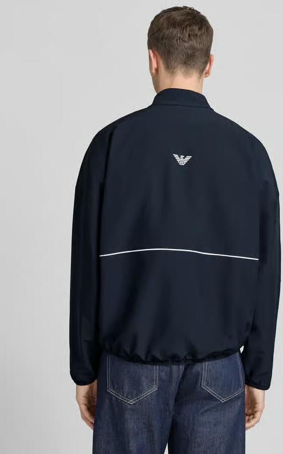 EA7 Emporio Armani Bomberjack met opstaande kraag en logoprint - Foto 3