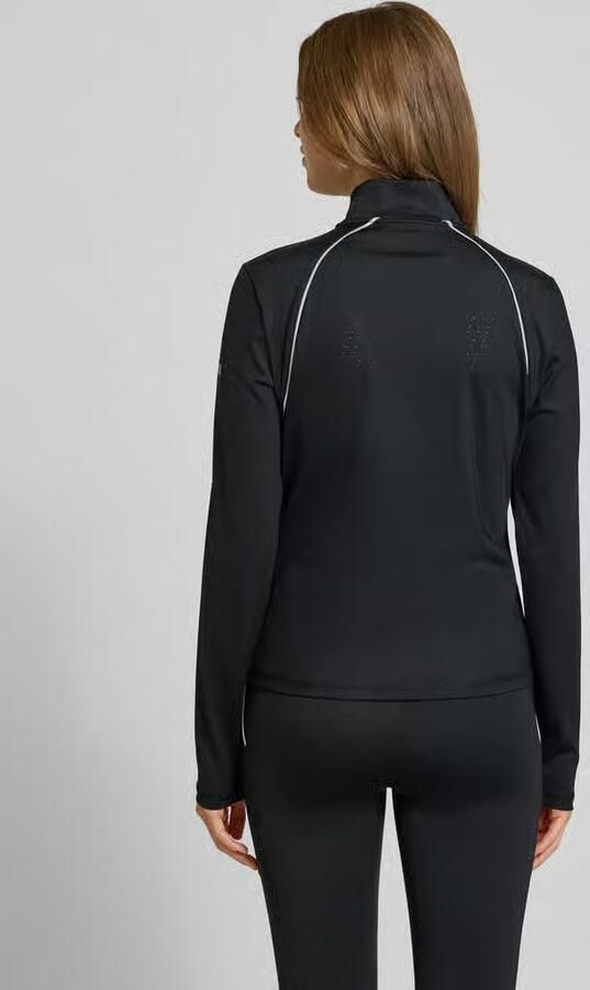 EA7 Emporio Armani Functioneel shirt met opstaande kraag en logo