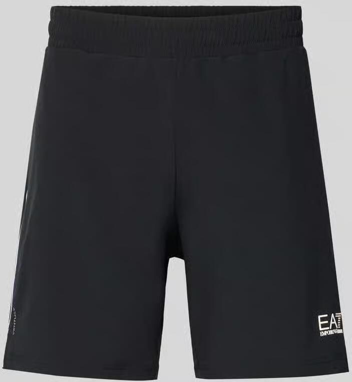 EA7 Emporio Armani Korte broek met elastische band en logo