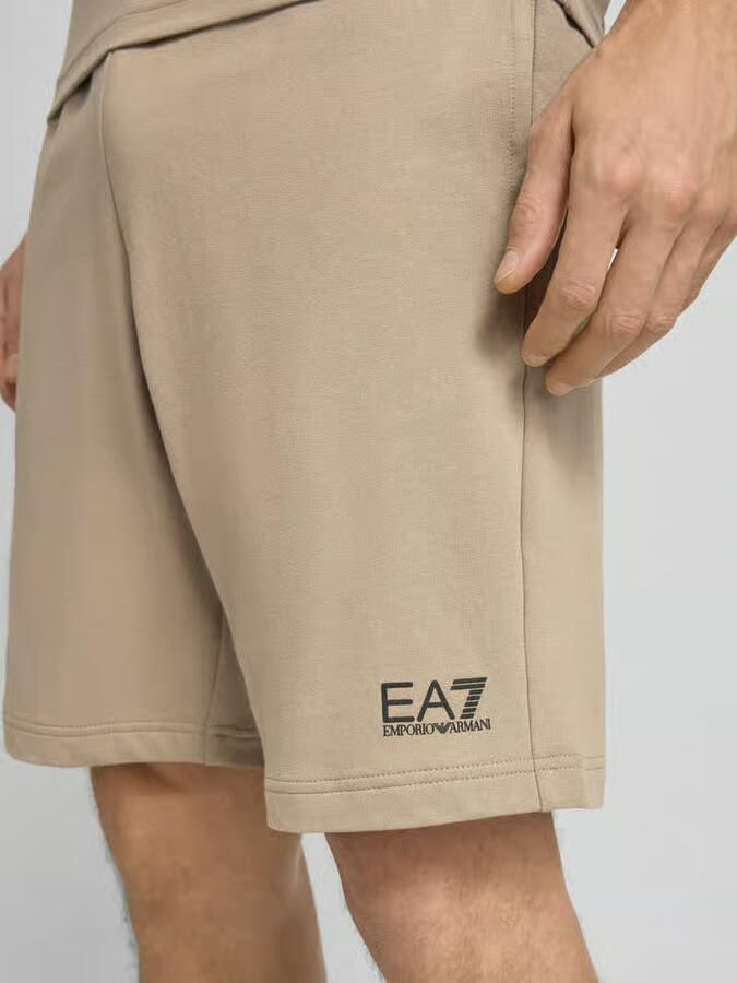 EA7 Emporio Armani Korte broek met elastische band en logo - Foto 2