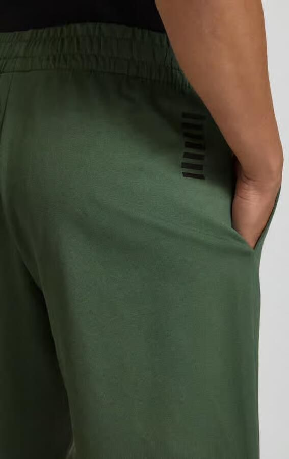 EA7 Emporio Armani Korte broek met elastische band en logo - Foto 2