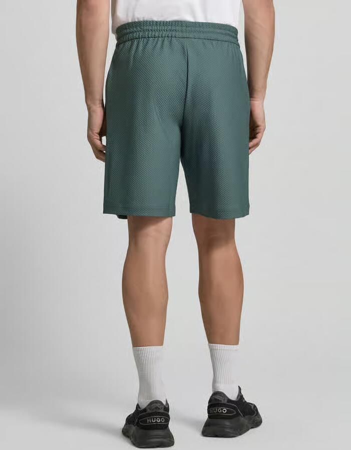 EA7 Emporio Armani Regular fit korte broek met Structuurpatroon - Foto 2