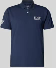 EA7 Emporio Armani Regular fit Poloshirt met logo