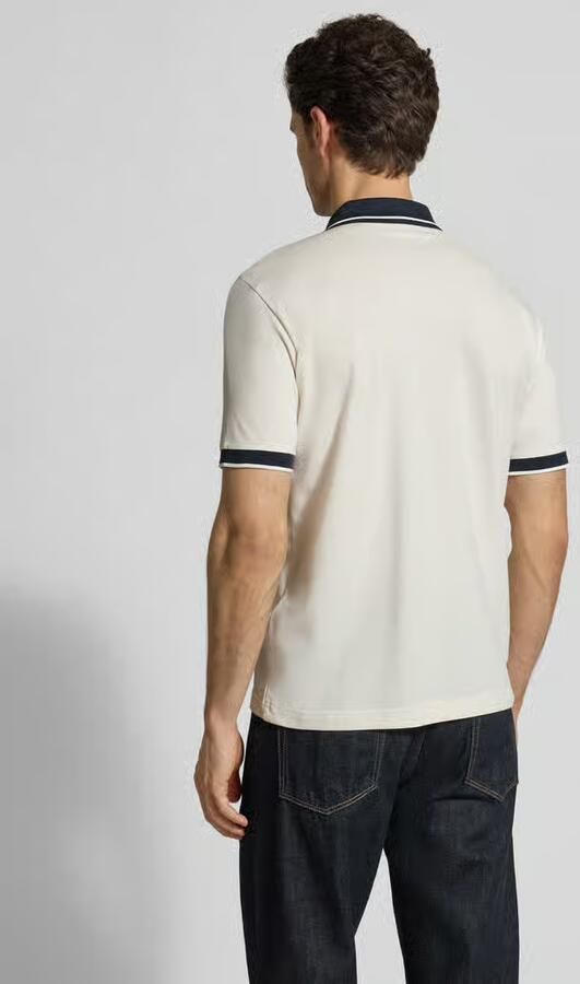 EA7 Emporio Armani regular fit poloshirt met logo-print - Foto 3