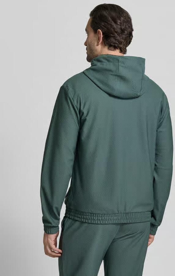 EA7 Emporio Armani Regular fit sweatjack met logopatch - Foto 4