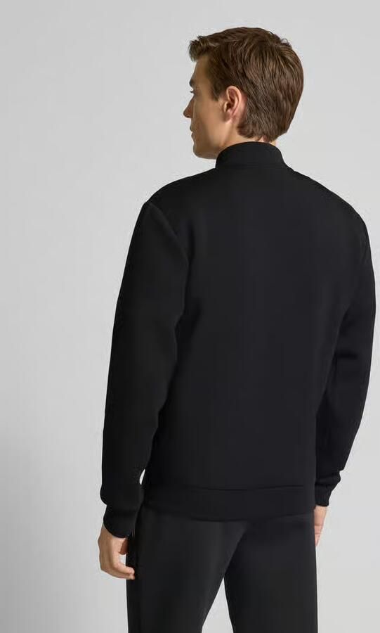 EA7 Emporio Armani Regular fit sweatjack met viscose model 'Train'