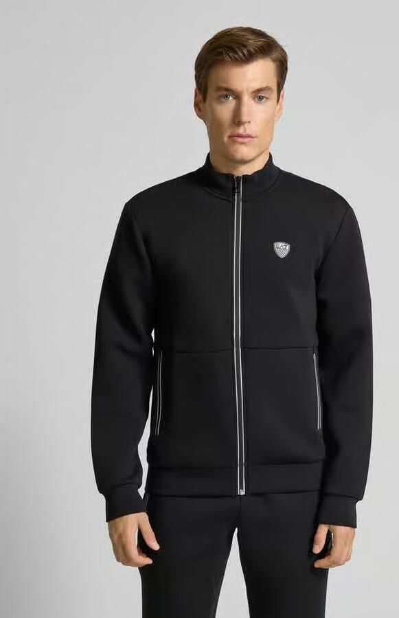 Emporio Armani EA7 Trainingsjack 8NPM19 PJ4EZ CORE PREMIUM-1200 BLACK - Foto 2