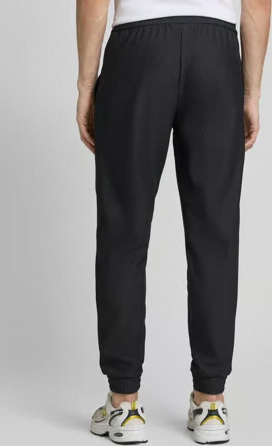 EA7 Emporio Armani Regular fit Sweatpants met Structuurpatroon - Foto 3