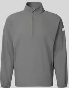 EA7 Emporio Armani Regular fit sweatshirt met Structuurpatroon