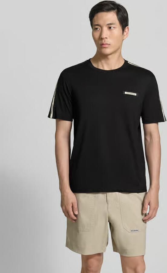 Emporio Armani EA7 T-shirt Korte Mouw T-shirt met logotape
