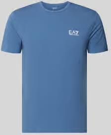 EA7 Emporio Armani Regular fit T-shirt met logoprint