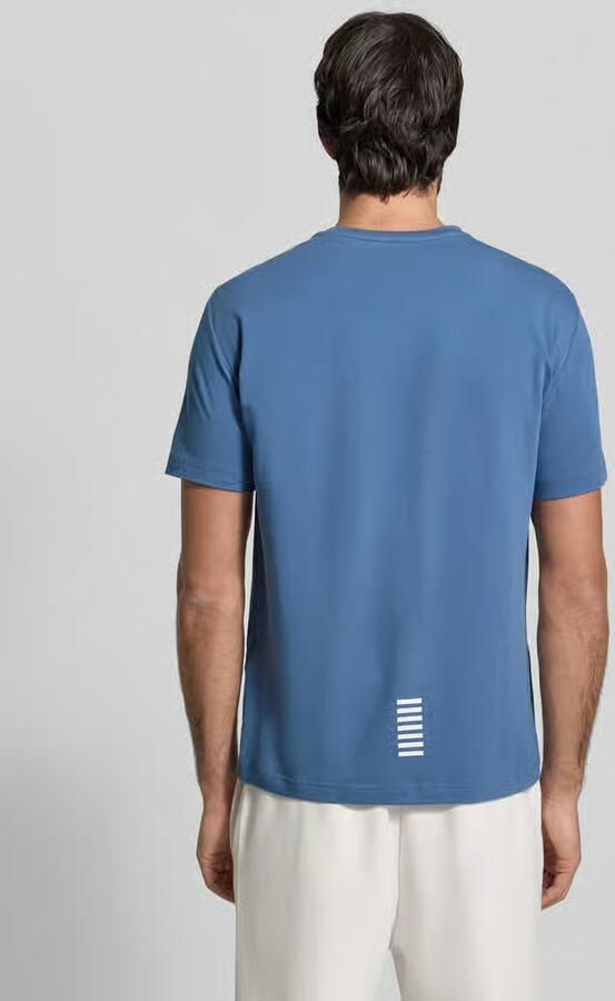 EA7 Emporio Armani Regular fit T-shirt met logoprint - Foto 2