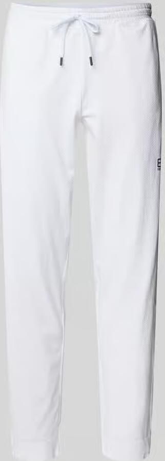 EA7 Emporio Armani Relaxed fit trainingsbroek met structuurmotief model 'TENNIS PRO' - Foto 2