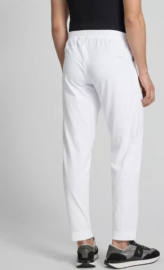 EA7 Emporio Armani Relaxed fit trainingsbroek met structuurmotief model 'TENNIS PRO' - Foto 2