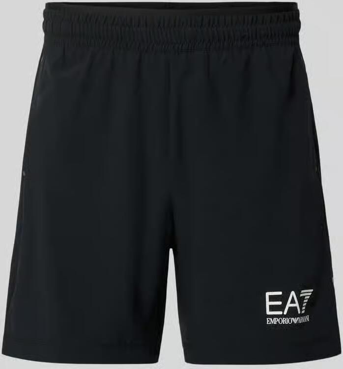 EA7 Emporio Armani Short met logo en elastische band - Foto 2