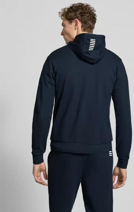 EA7 Emporio Armani Slim fit sweatjack met capuchon - Foto 2