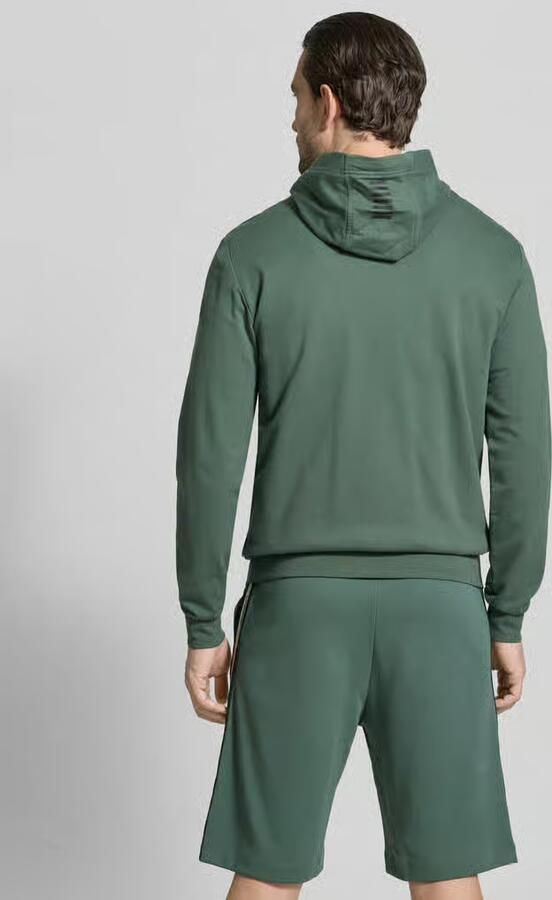 EA7 Emporio Armani Slim fit sweatjack met capuchon - Foto 3