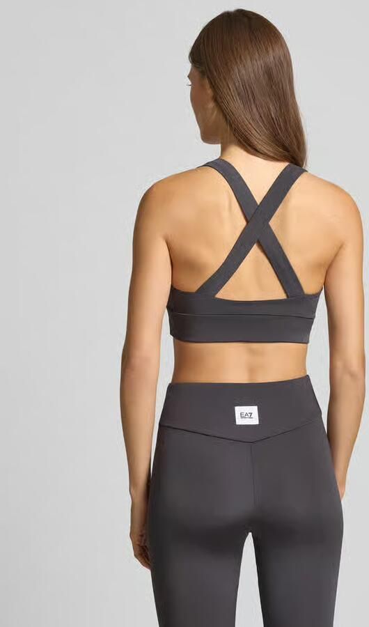 EA7 Emporio Armani Sportbeha met ronde hals