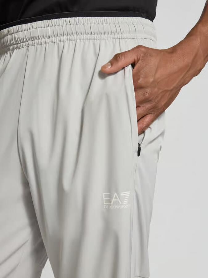 EA7 Emporio Armani Stoffen broek met elastische band