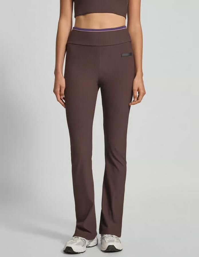 EA7 Emporio Armani Super skinny fit legging met fijnrib - Foto 2