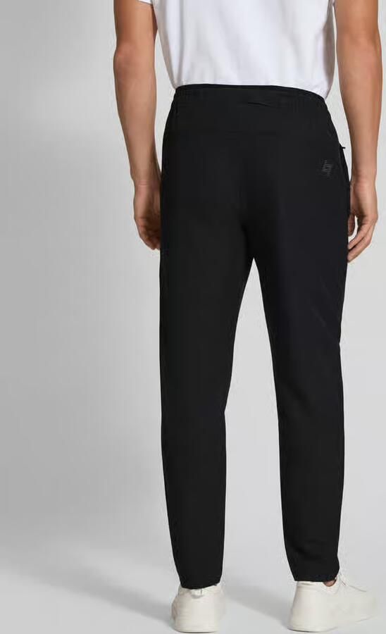 EA7 Emporio Armani Sweatbroek met labeldetail