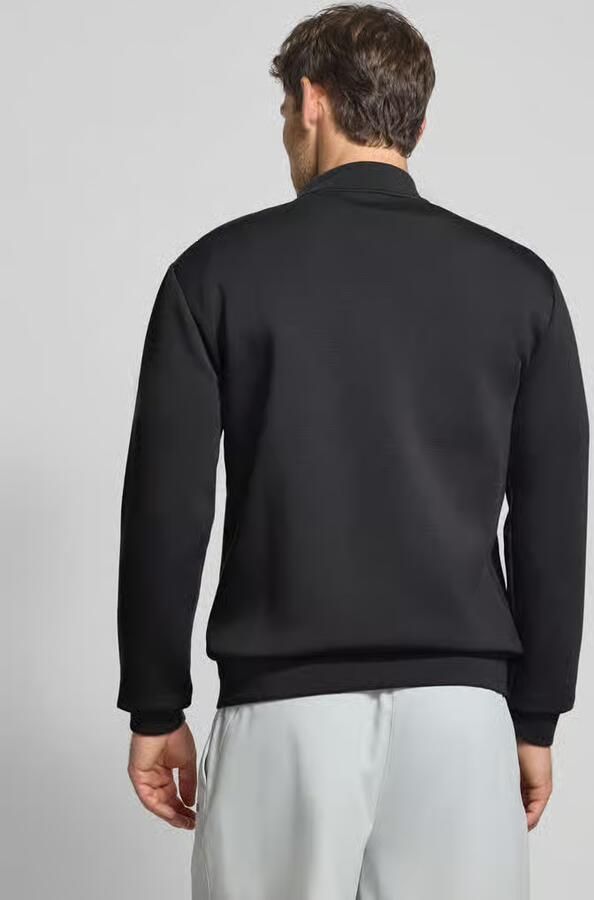 EA7 Emporio Armani Sweatjack met labelpatch model 'TRAIN PREMIUM SHIELD'