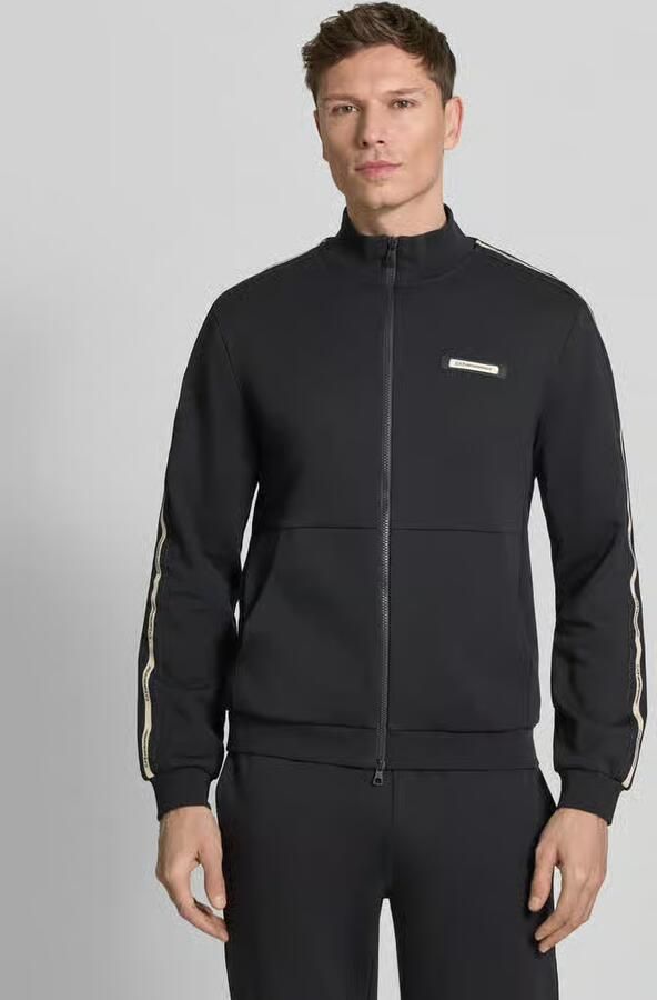 EA7 Emporio Armani Sweatjack met opstaande kraag en tweewegritssluiting - Foto 3