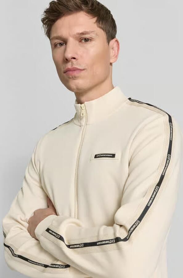 EA7 Emporio Armani Sweatjack met opstaande kraag en tweewegsritssluiting - Foto 2