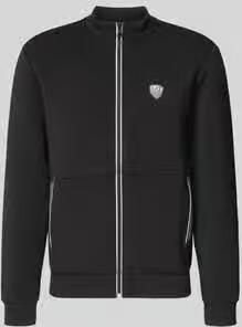 EA7 Emporio Armani Regular fit sweatjack met viscose model 'Train' - Foto 5