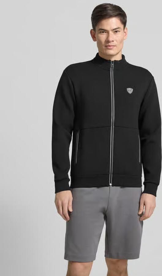 Emporio Armani EA7 Trainingsjack 8NPM19 PJ4EZ CORE PREMIUM-1200 BLACK - Foto 4
