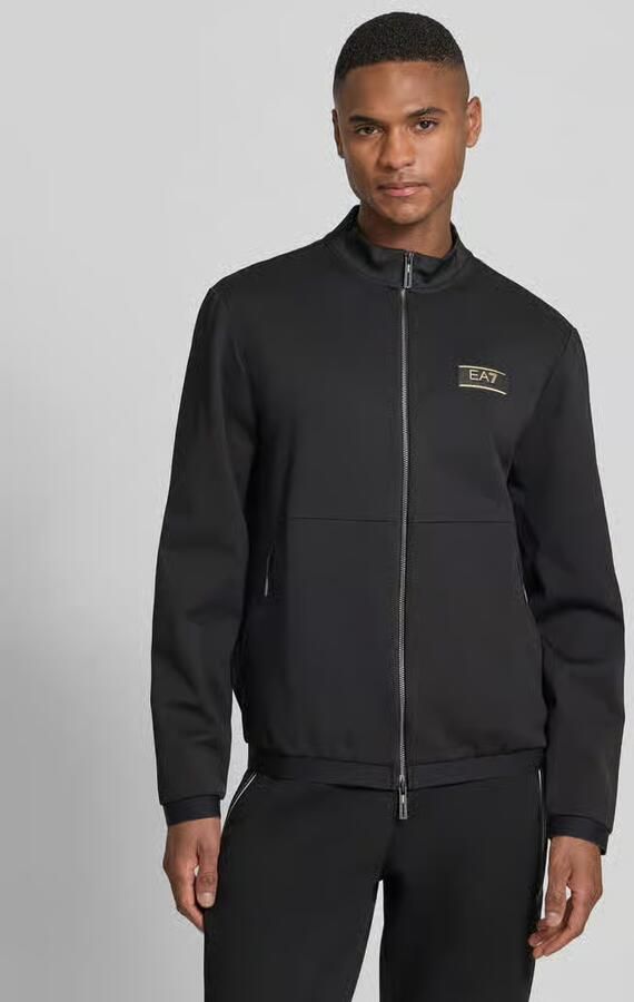 EA7 Emporio Armani Sweatjack met tweewegsritssluiting - Foto 4