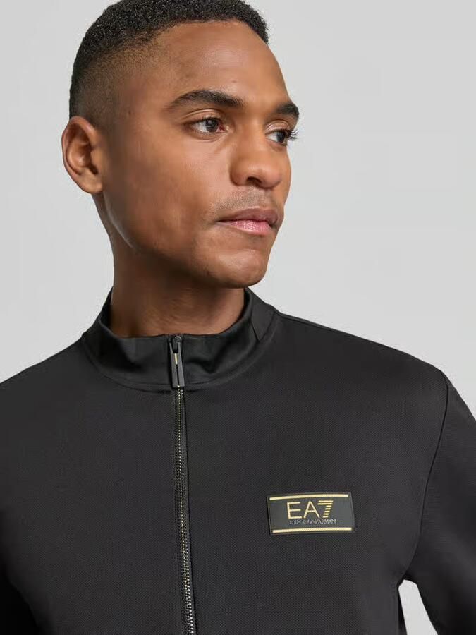 EA7 Emporio Armani Sweatjack met tweewegsritssluiting - Foto 2
