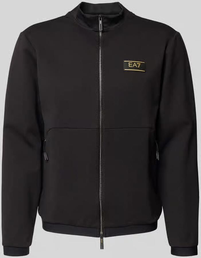 EA7 Emporio Armani Sweatjack met tweewegsritssluiting