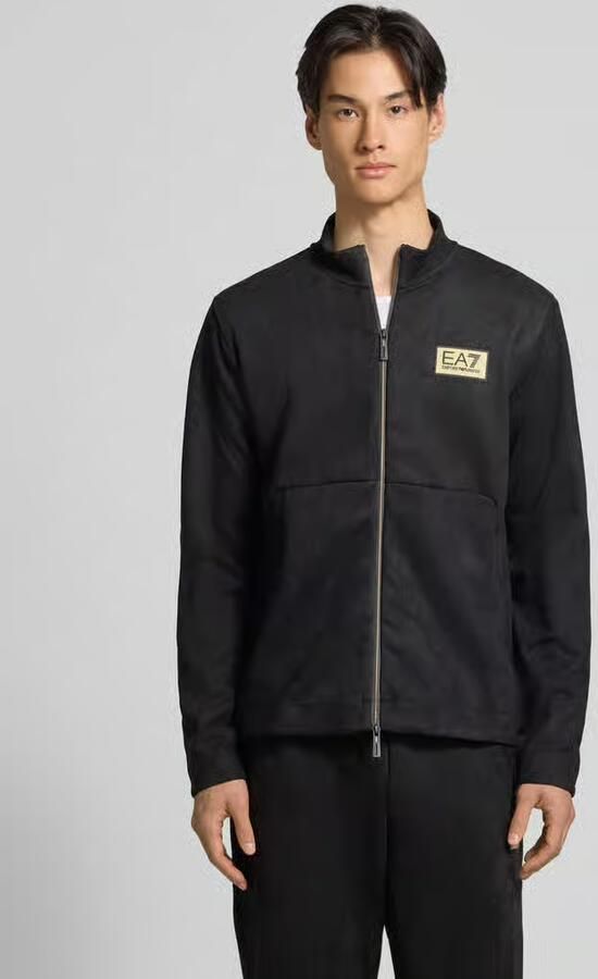 EA7 Emporio Armani Sweatjack met tweewegsritssluiting - Foto 2