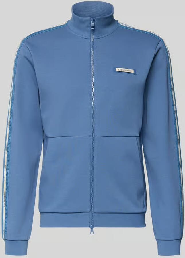 EA7 Emporio Armani Sweatjack van katoenmix
