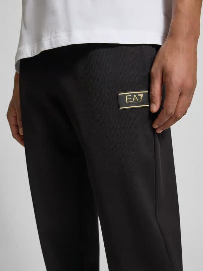 EA7 Emporio Armani Sweatpants met elastische band en Labelpatch - Foto 2