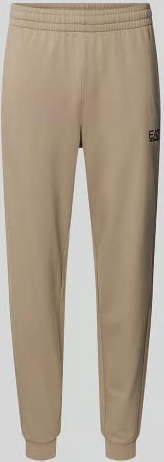 EA7 Emporio Armani Sweatpants met logo en elastische band - Foto 2