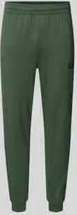 EA7 Emporio Armani Sweatpants met logo en elastische band