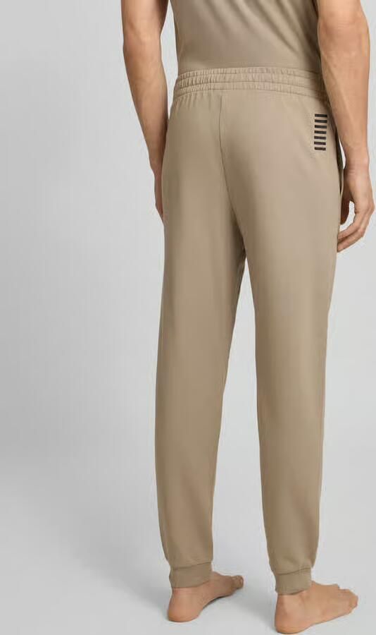 EA7 Emporio Armani Sweatpants met logo en elastische band - Foto 4