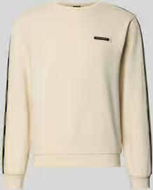 EA7 Emporio Armani sweatshirt met label-details en ronde hals