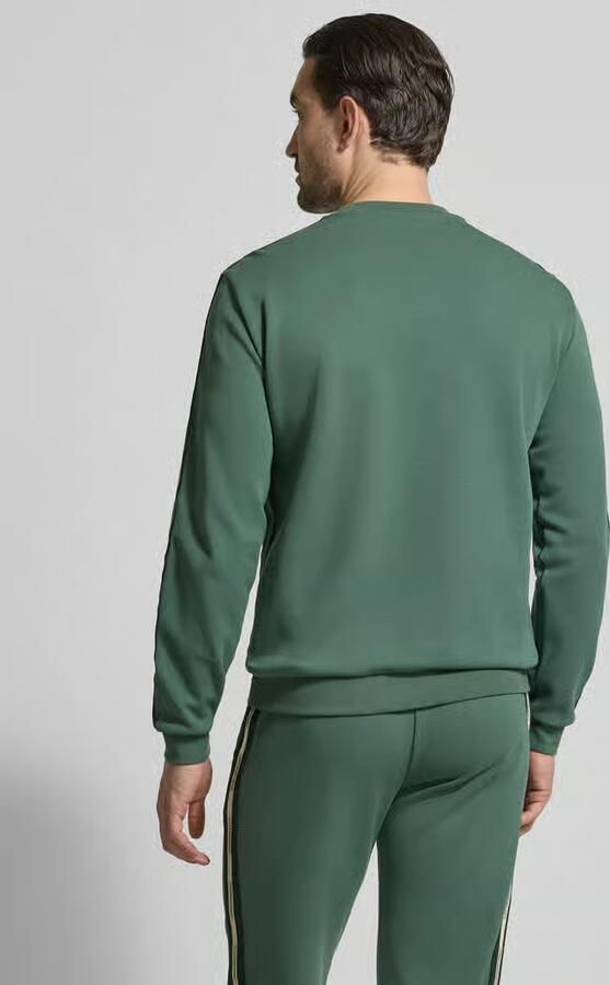 EA7 Emporio Armani sweatshirt met label-details en ronde hals