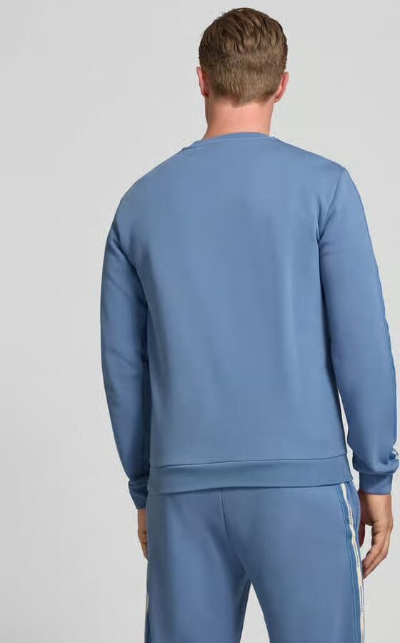 EA7 Emporio Armani sweatshirt met labelpatch en ronde hals - Foto 3