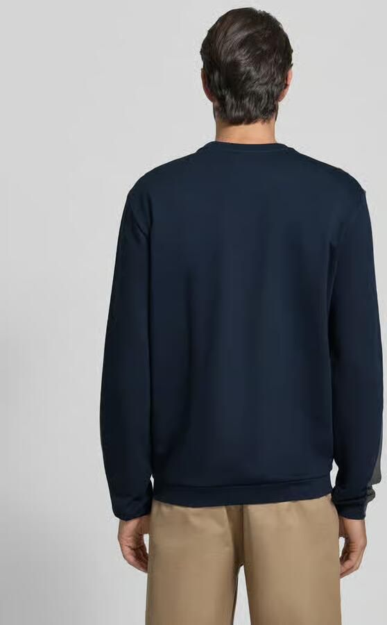 EA7 Emporio Armani sweatshirt met Logo en Ronde hals