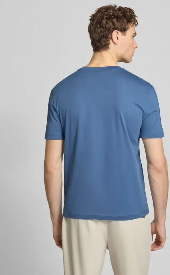 EA7 Emporio Armani t-shirt met labelpatch en ronde hals - Foto 2
