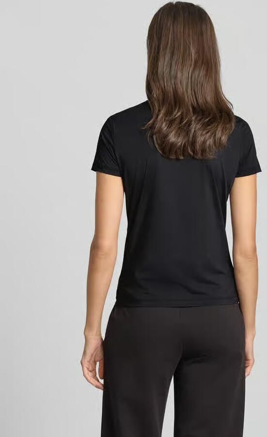 EA7 Emporio Armani T-shirt met labelprint en ronde hals