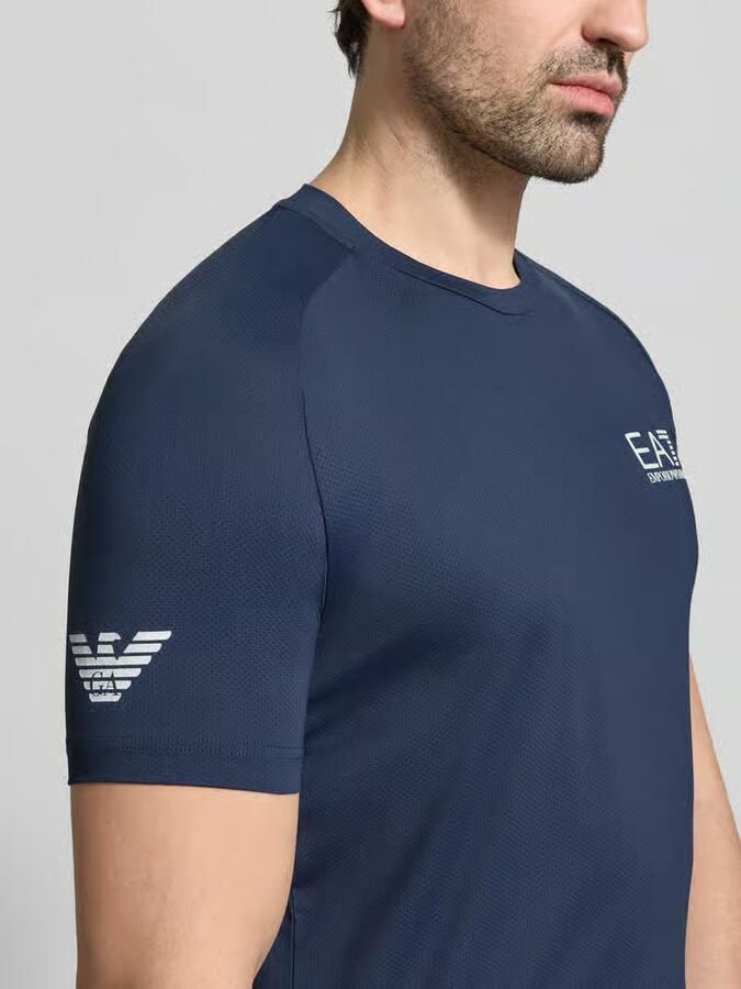 Ea7 Emporio Armani T-shirt Tennis Pro VENTUS7 T-Shirt Navy Blue - Foto 2