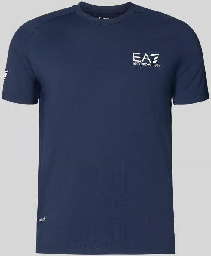 Ea7 Emporio Armani T-shirt Tennis Pro VENTUS7 T-Shirt Navy Blue