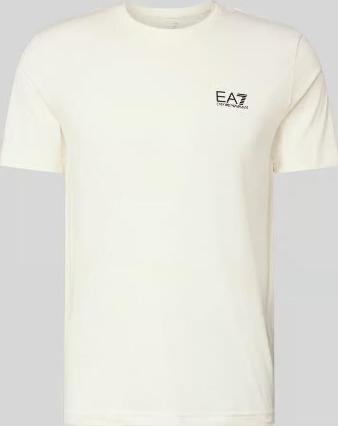 EA7 Emporio Armani T-shirt met labelprint